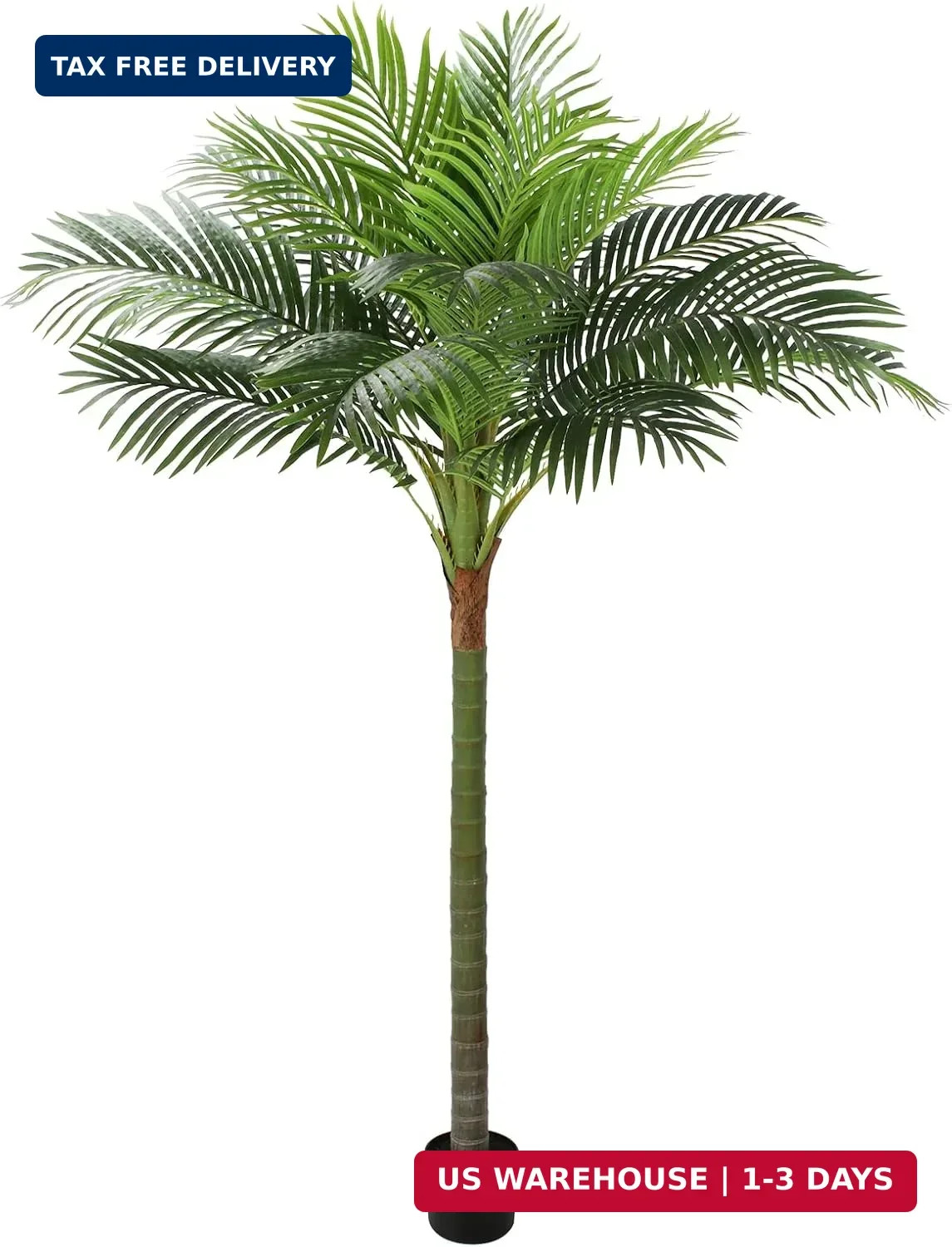 Palm Tree Artificial Tropical Plant 6FT Tall Faux Plants Indoor Fake Floor Plant