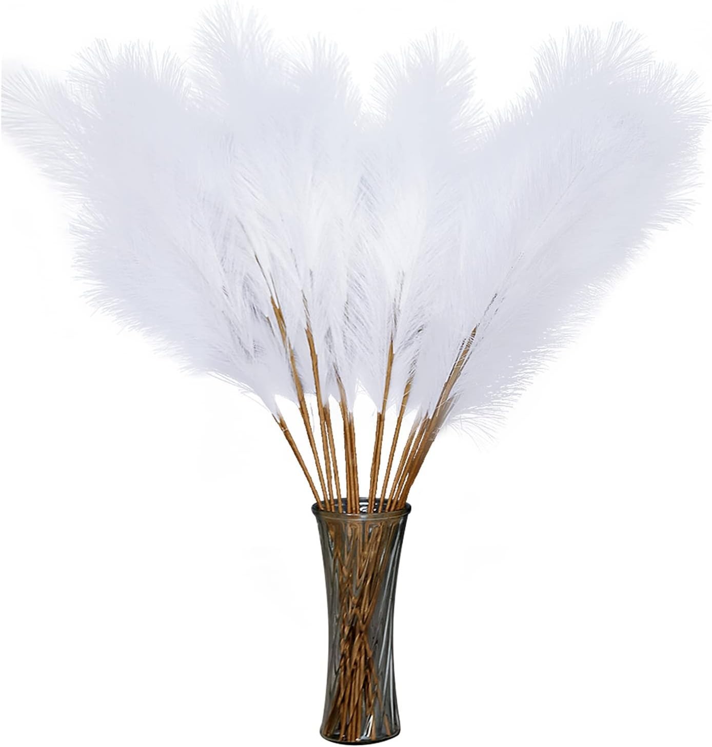 Versatile 38” Faux Pampas Grass – 8 PCS Silk Decor for Classy Events & Home