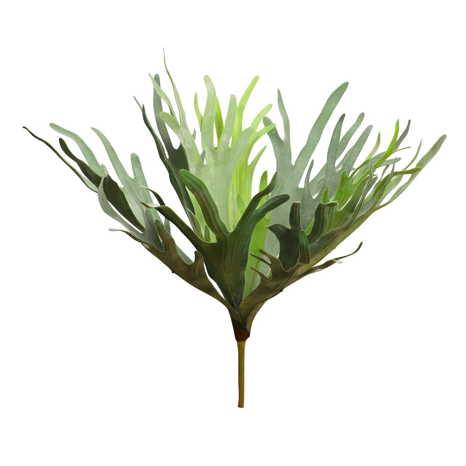 Artificial Staghorn Fern Plants Without Pot-21 Inches, Unique Waterproof Faux…
