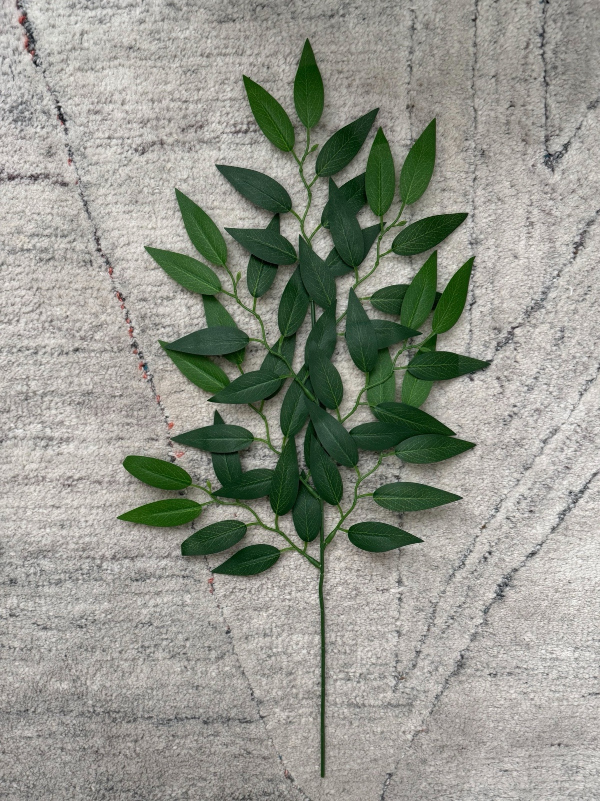 Faux Italian Ruscus Stem 23 Inches Lot of 26