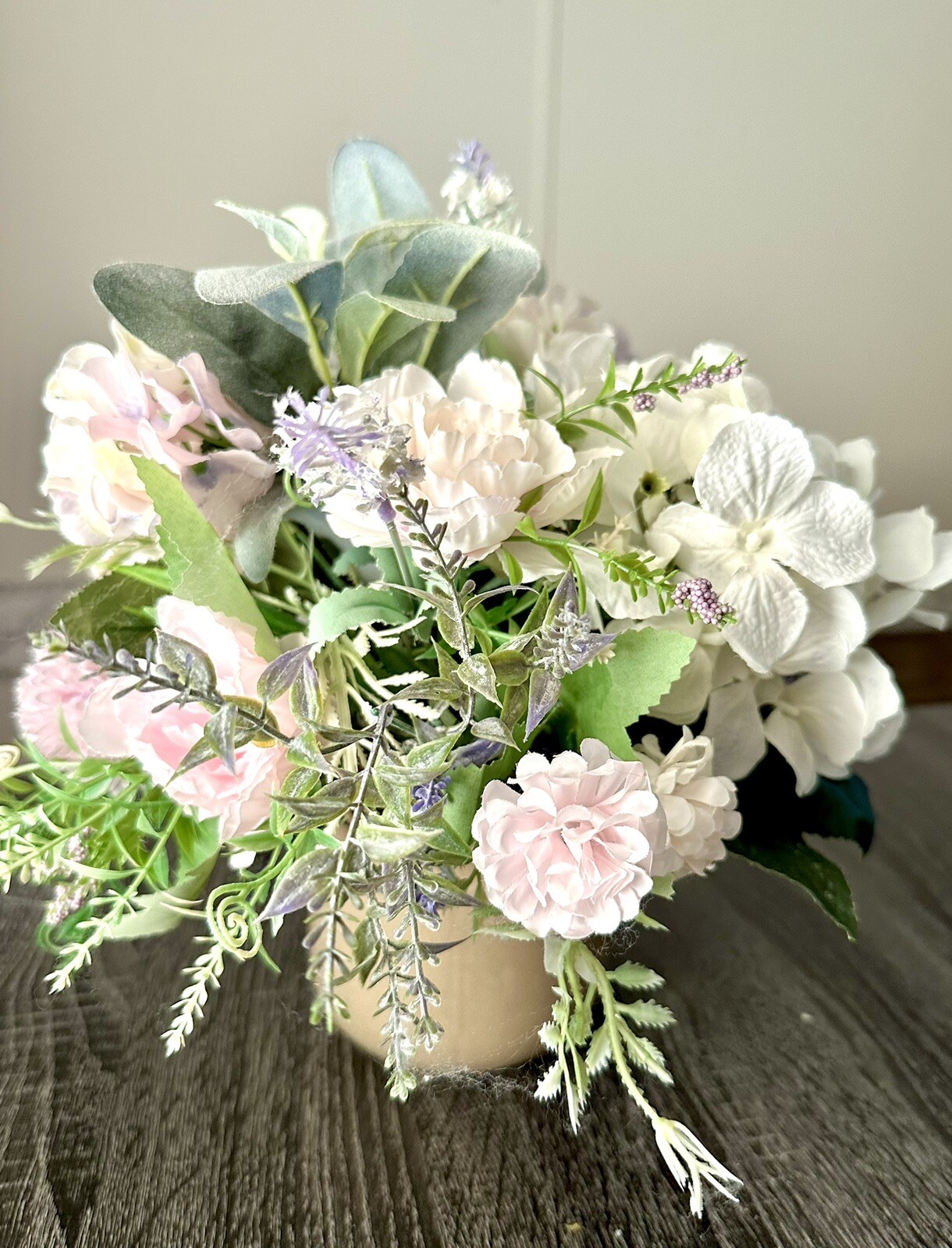 All Seasons Artificial Flowers Arrangement In The porcelain Size:16×16 inch