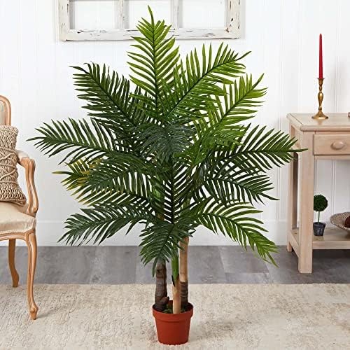 Nearly Natural 4ft. Areca Palm Tree (Real Touch)