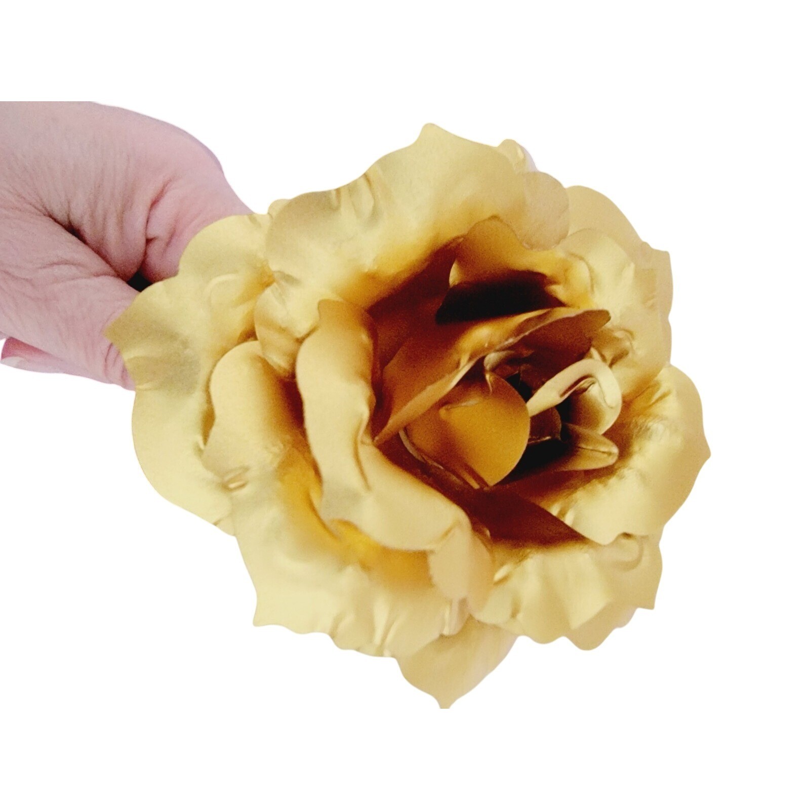 24k Gold Plated Foil Rose Flower Long Stem Dipped Best Gift NEW