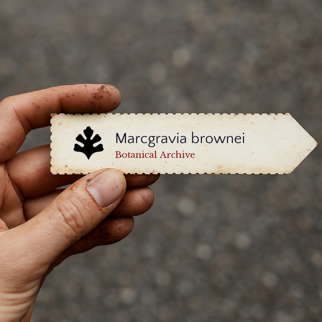 Marcgravia brownei | 1000 SEEDS – Shingle vine | Climbing hydrangea