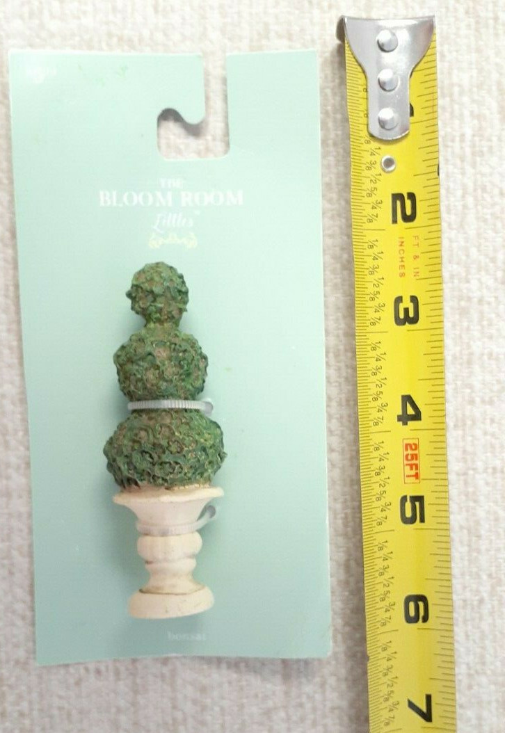 The Bloom Room Littles Bonsai Tree In Pot *Fairy/Gnome Garden Decor 3.5″ Resin