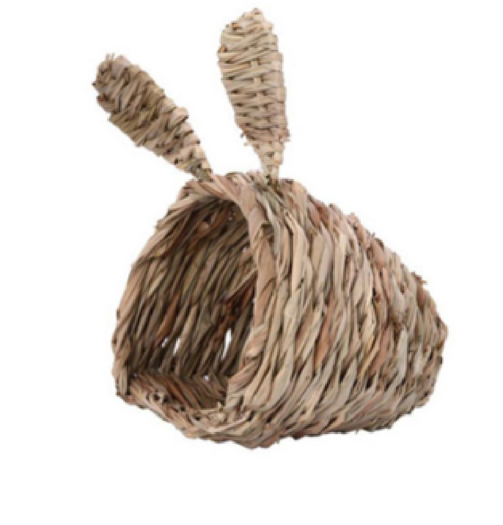 Natural Hay House Weaving Hollow Grass Home Decoration Delivery Keep Things 16cm