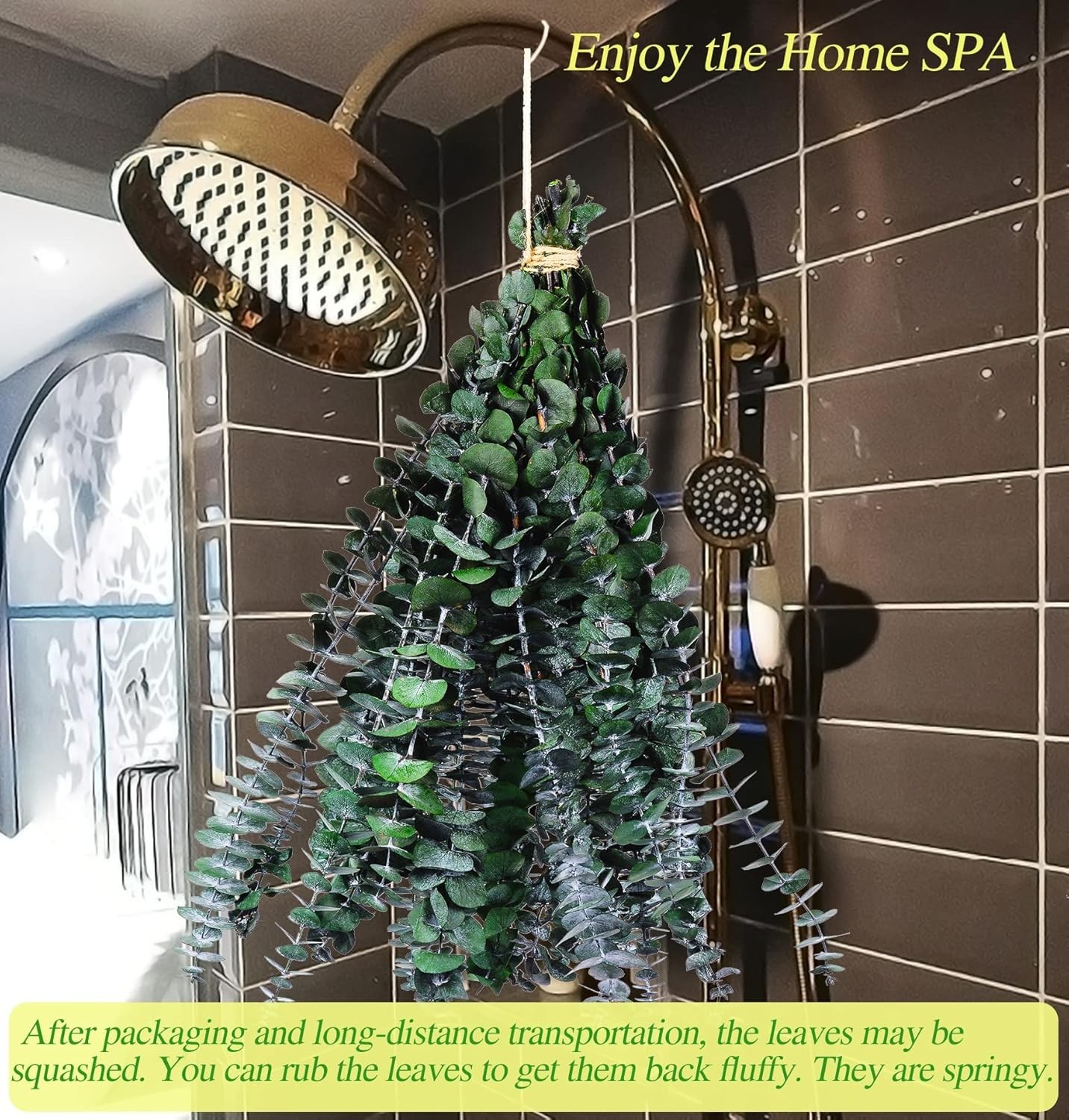 30 Pcs Dried Preserved Eucalyptus Stems Shower Bundle, 9oz 17″ 100% Natural F…