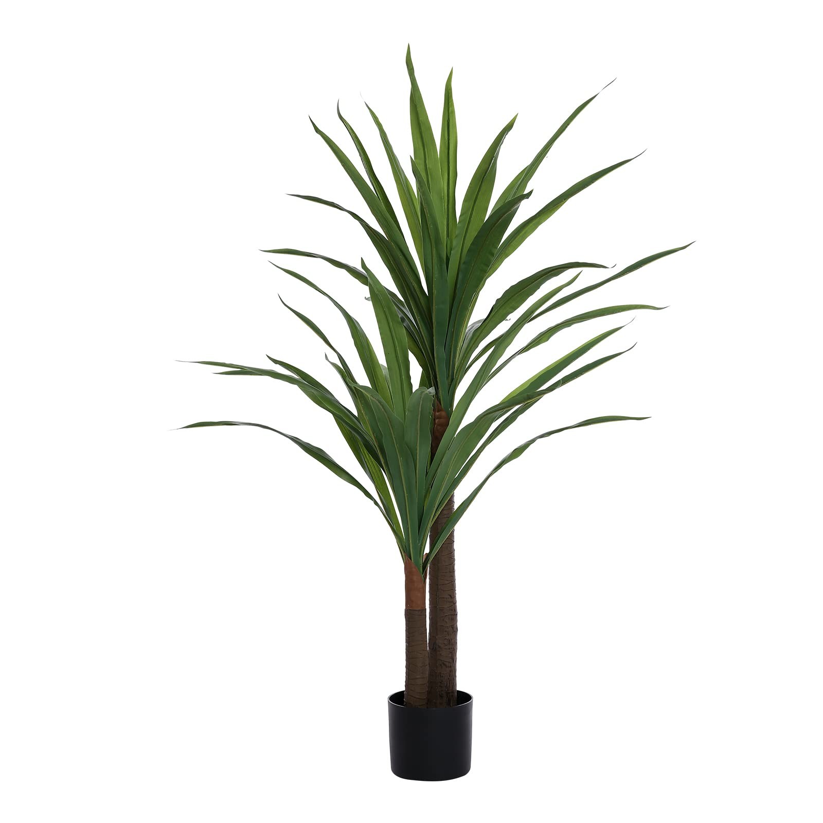 Dracaena Indoor Plant 4ft Tall Faux Plants Indoor Large Fake Plants Potted Yu…