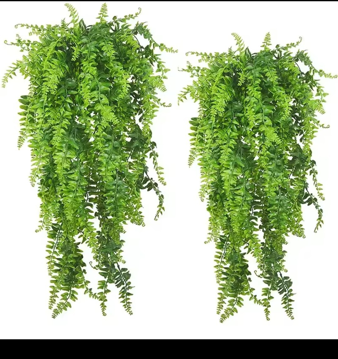90cm Artificial Plant Vine Home Decoration Hanging Plastic Leaf Grass Garland…