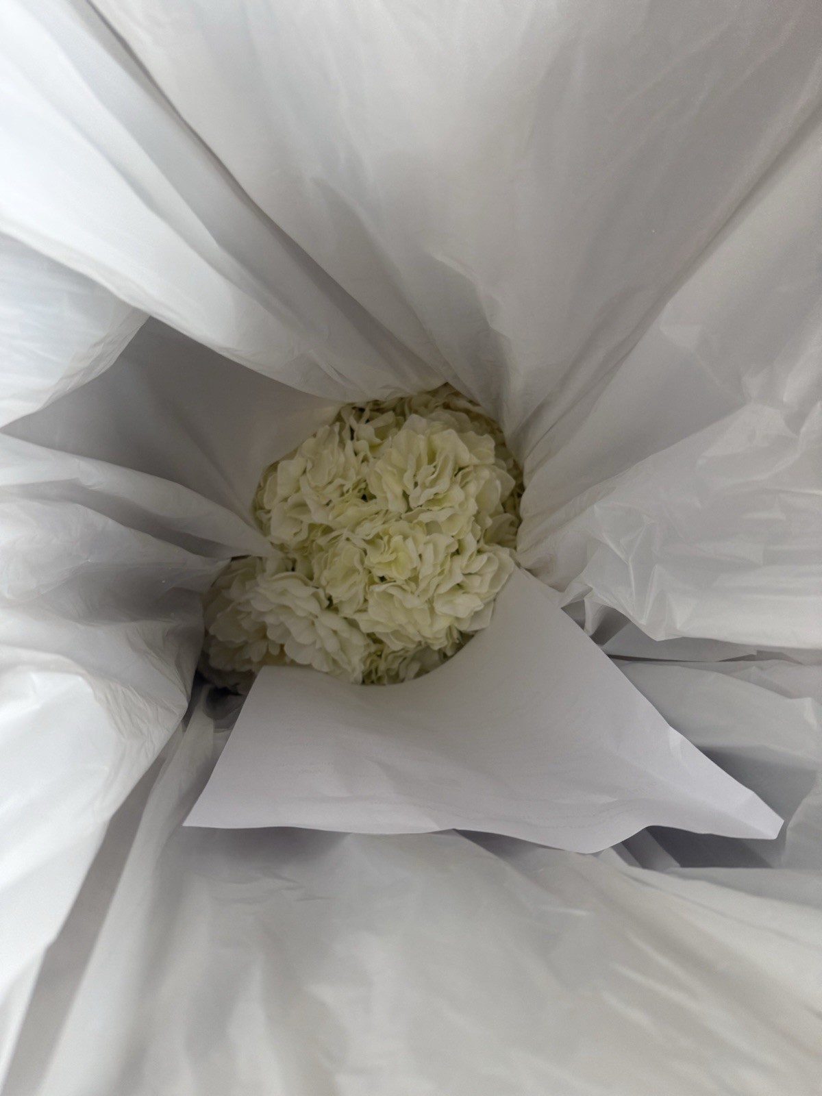John-Richard White Hydrangeas Artificial, JRB-4180W, BRAND NEW FROM MANUFACTURER