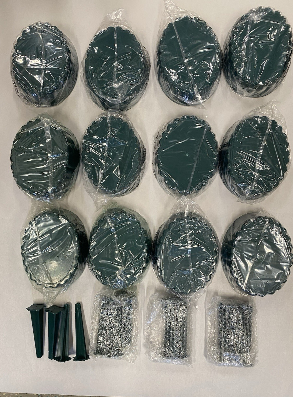 Teleflors 12 PCs Plastic Platform Base for mounting a statue in Flowers