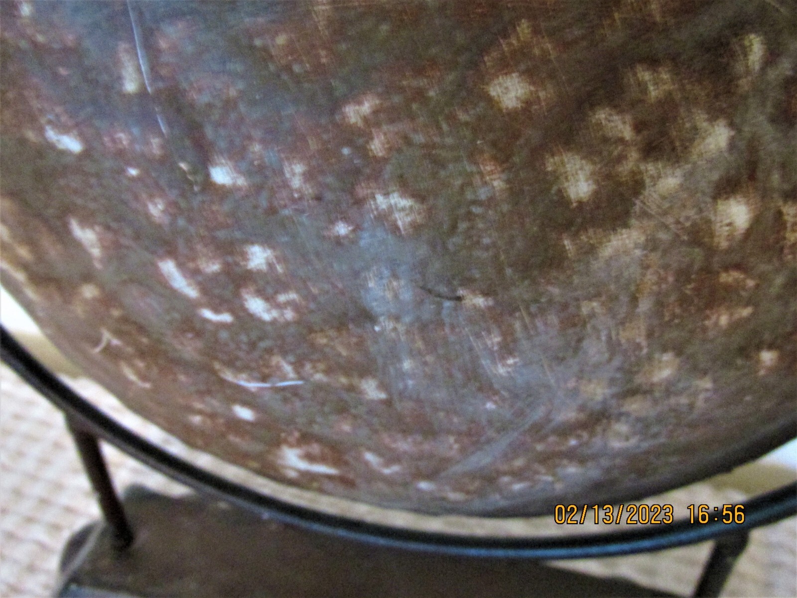 Metal Table Top Decor for Floral Arrangement