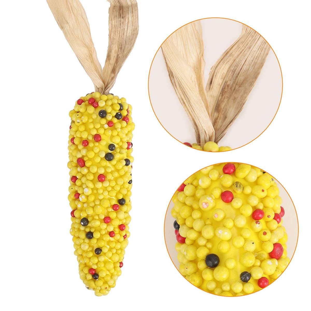 1/3/6/9PCS Artificial Ornamental Corn Decoration Thanksgiving Fall Home Decor