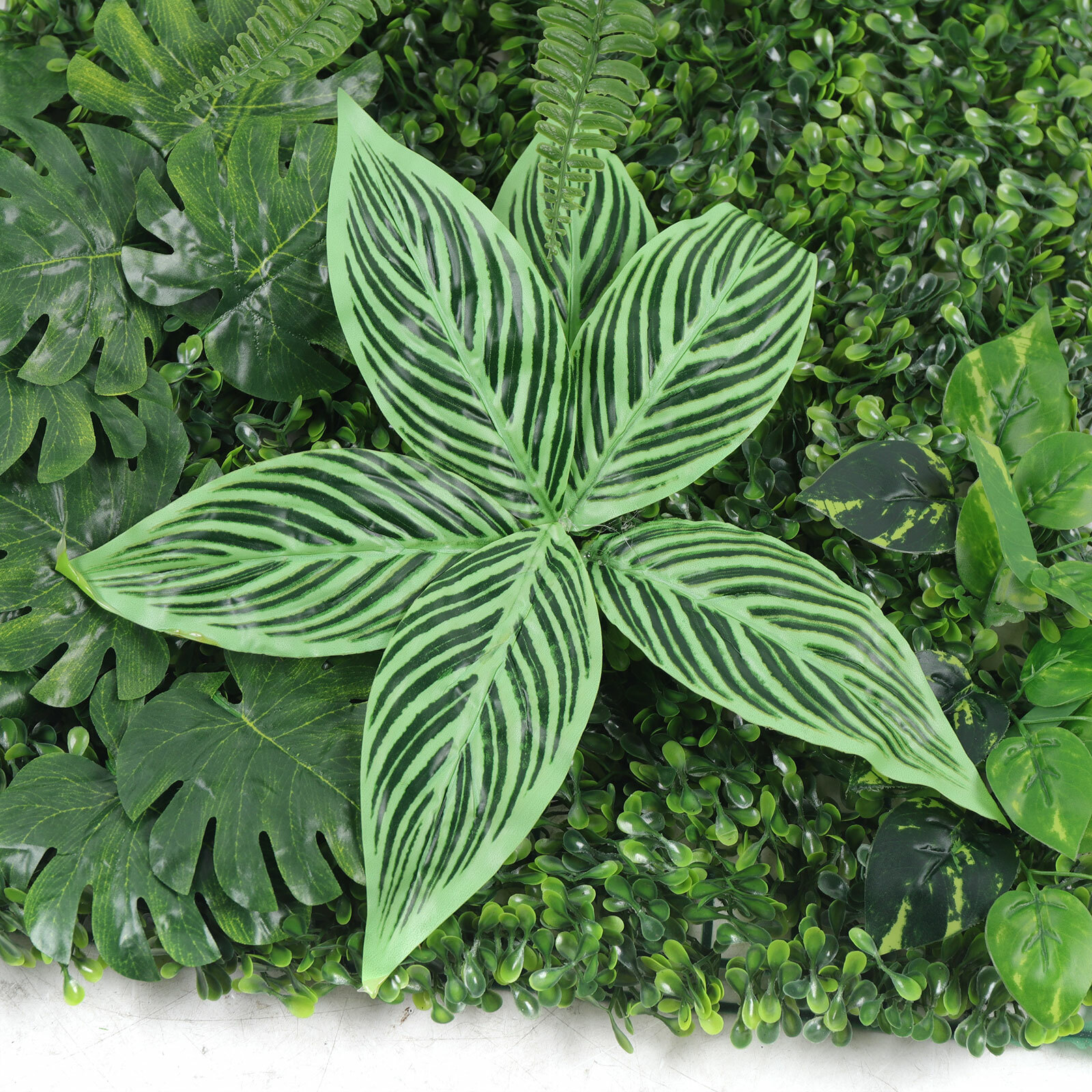 Plant Artificial Mat 12PCs Greenery Wall Hedge Grass Fence Foliage Panel Decor