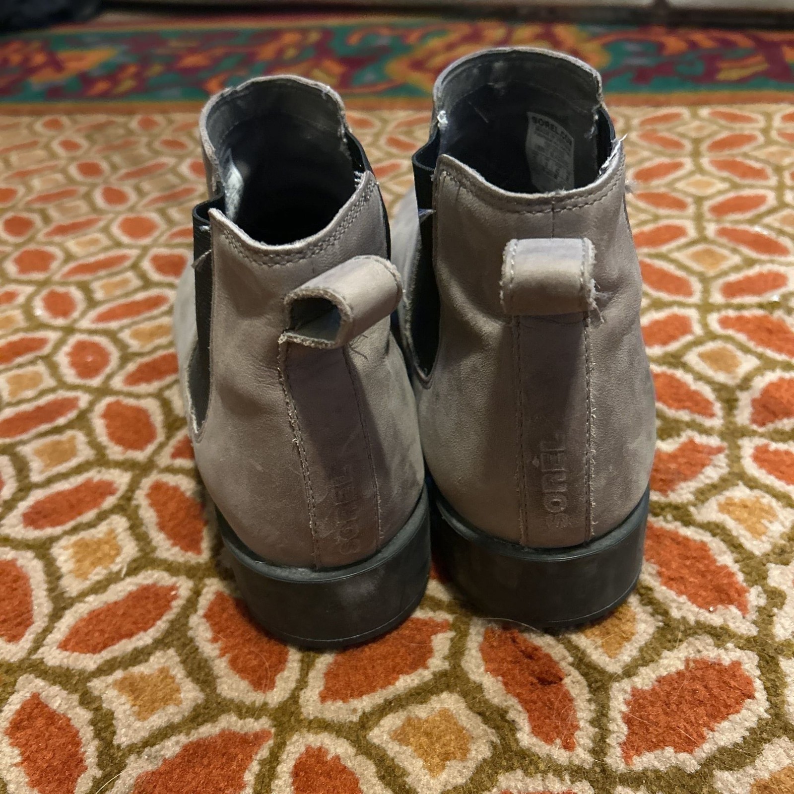 Sorel Gray Emelie II Waterproof Chelsea Boot Women Size 11