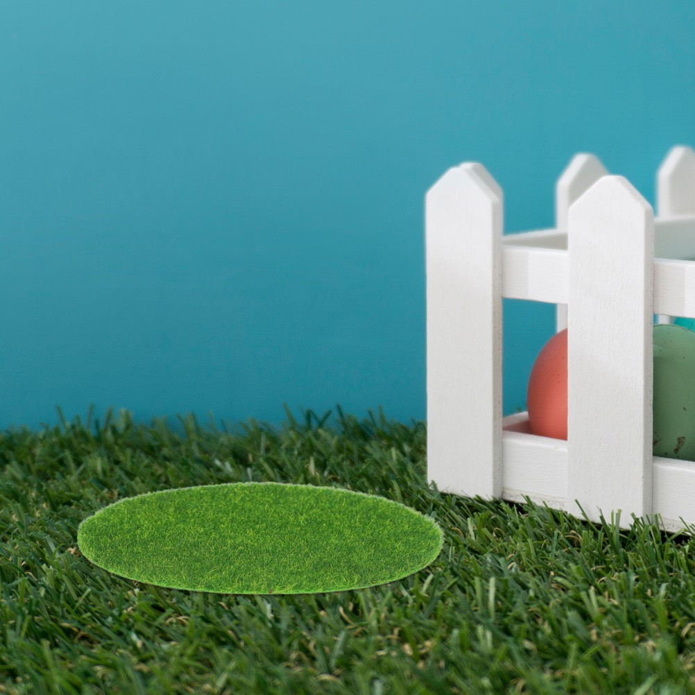 5Pcs Durable Artificial Moss Mats for Indoor Plant Decor Green Simulation Turf