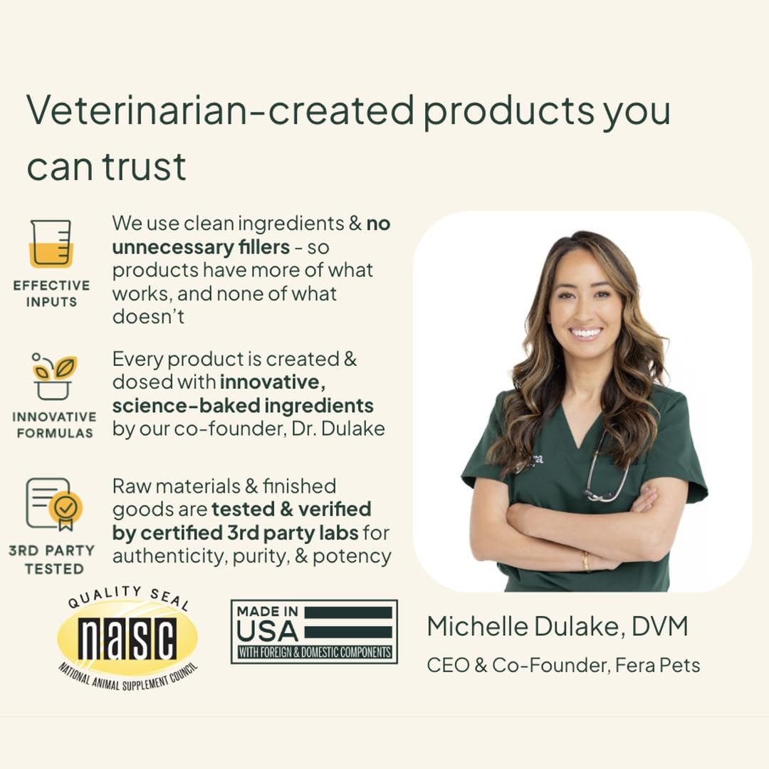 Dog Multivitamin Chews with Glucosamine and 90 Chews, Brown