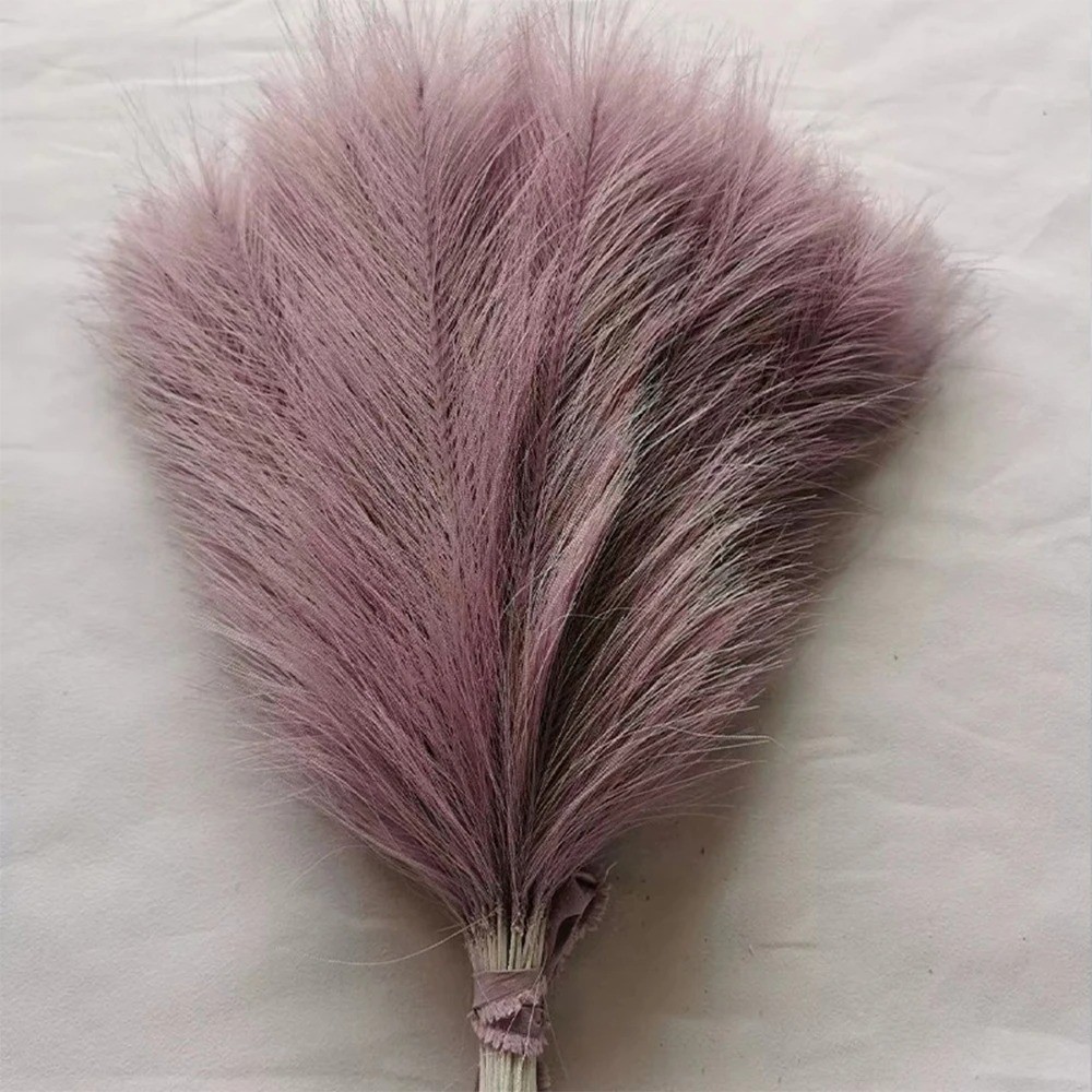 5/10/20PCS Artificial Pampas Grass Boho Wedding Party Home dcor Fluffy Reed 42CM