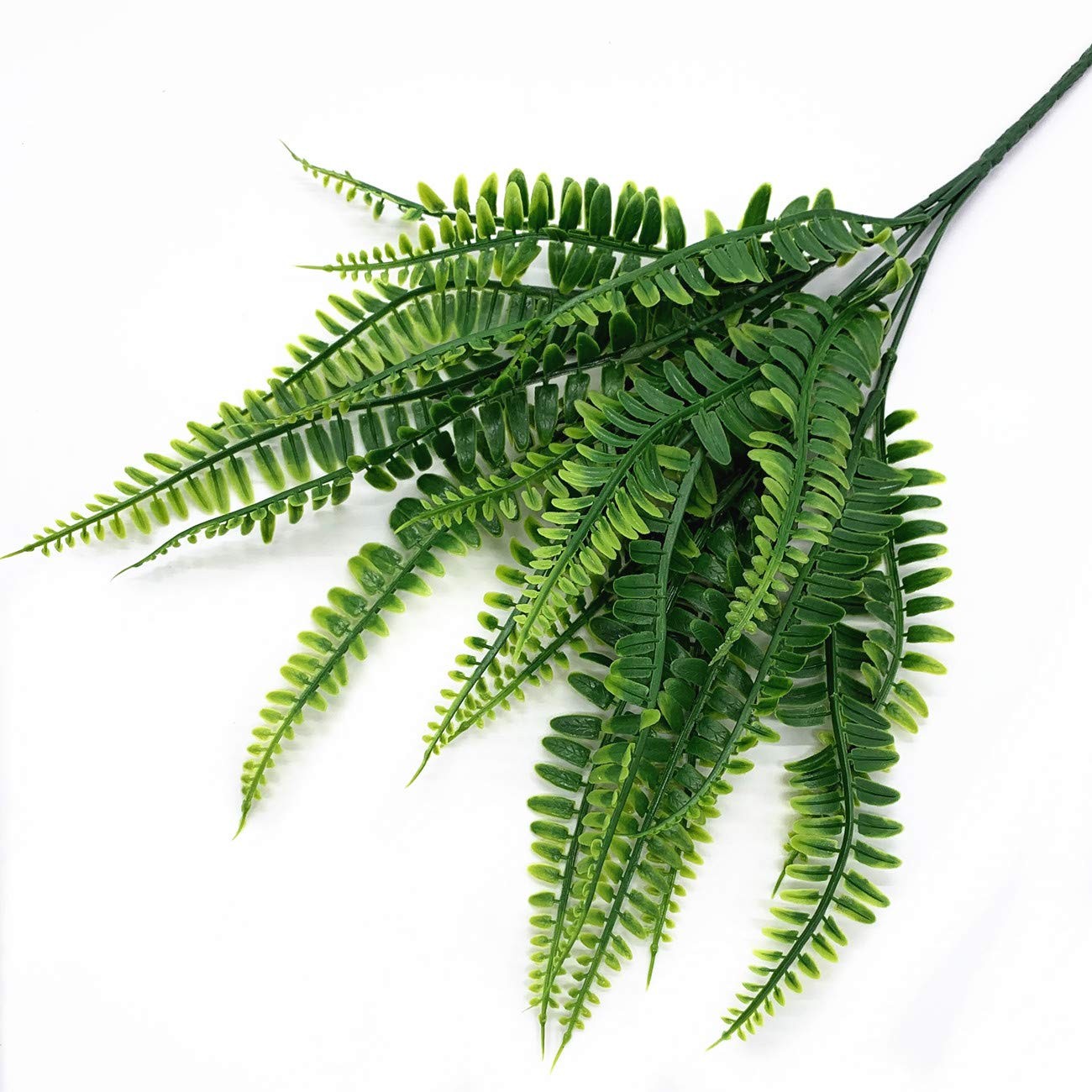 Artificial Boston Fern Plant Bushes, Plastic Shrubs Grass Leaves Fake Plants …