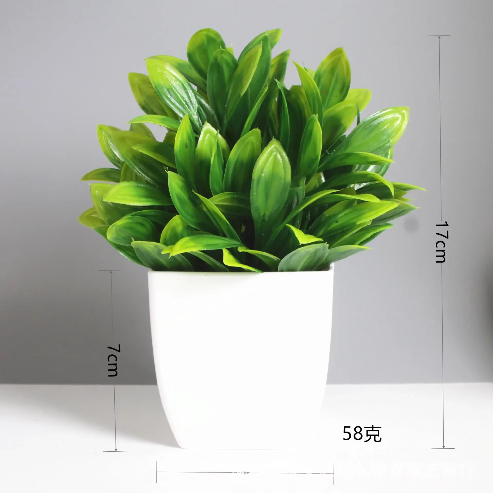Artificial Eucalyptus Bonsai Potted Fake Plant Indoor Outdoor Decor US