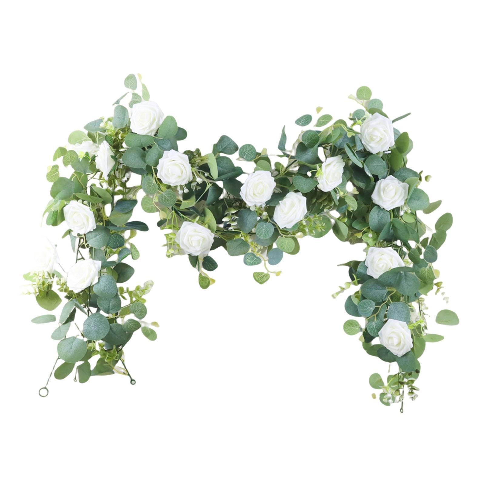 Artificial Hanging Eucalyptus Garlands for Baby Shower Housewarming Party