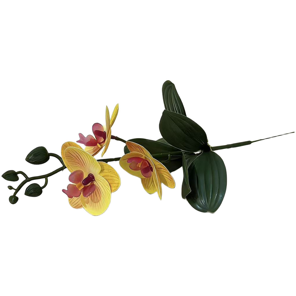 Artificial Flower 3D Orchid Bouquet 3D Printed Design Lifelike Butterfly Orchid