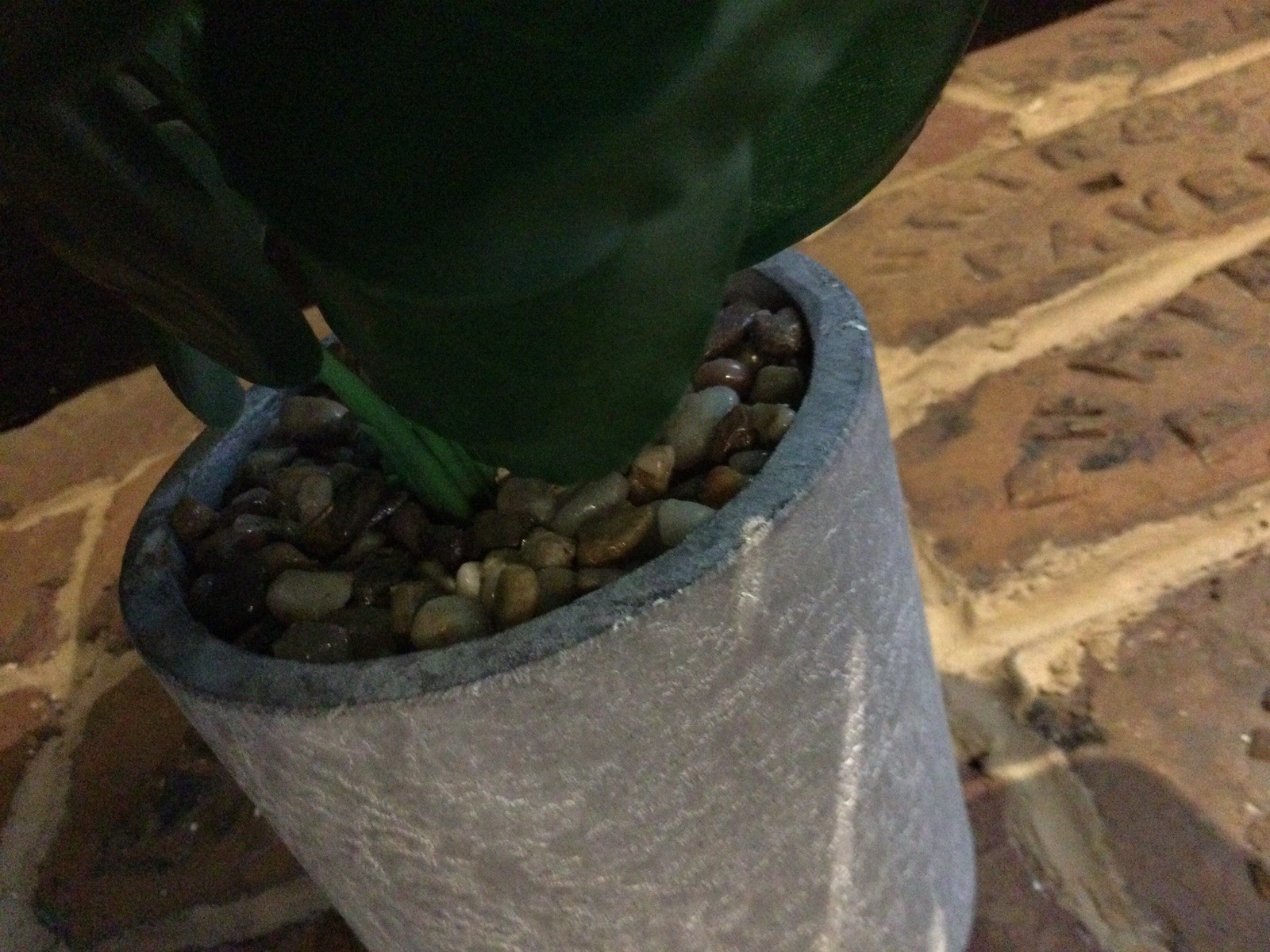2 Small Artificial Fake Faux Plants➕Pots➕Stones 🌱Monstera➕Apple Leaf 📏16” Tall