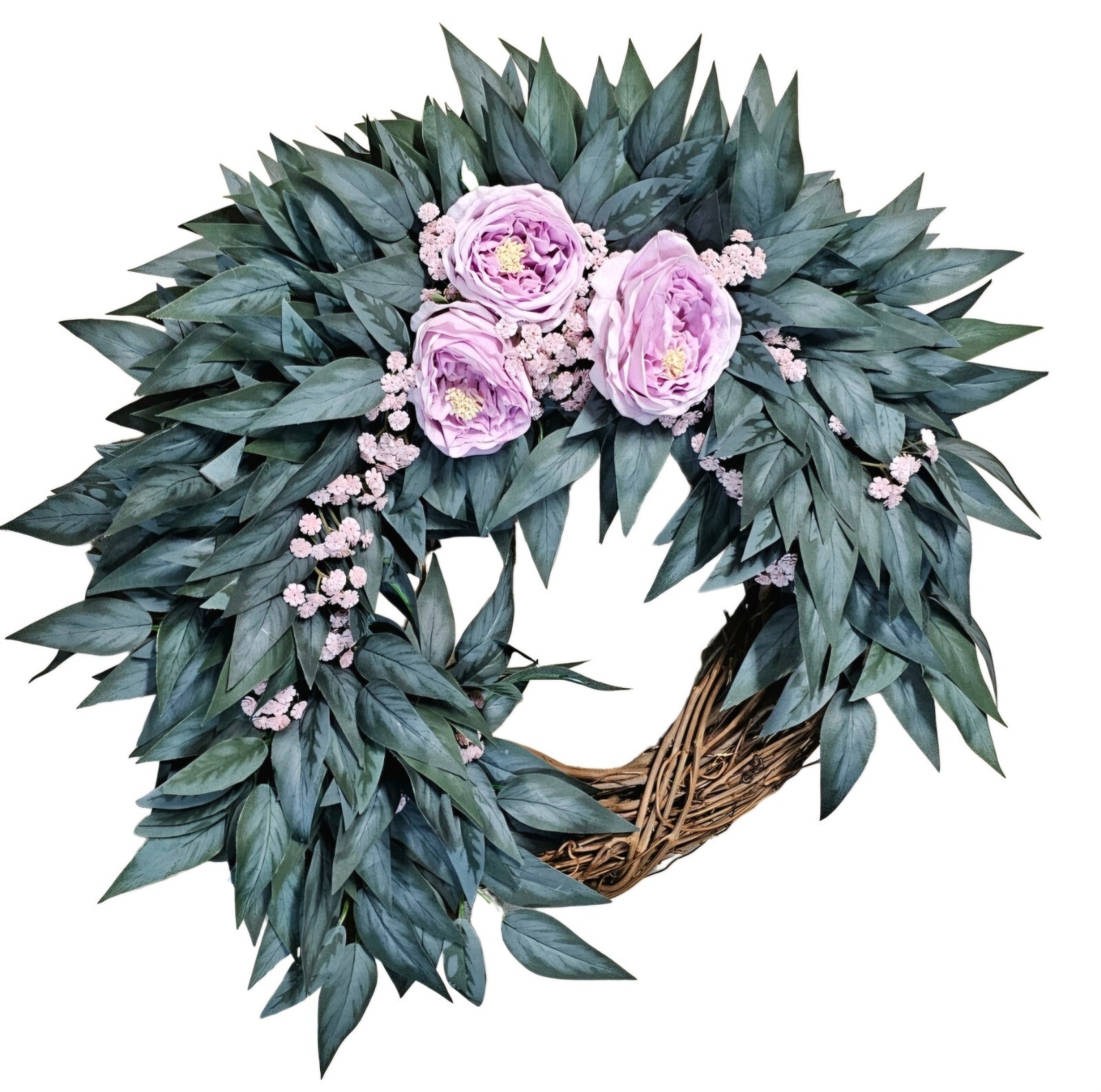 Eucalyptus Rose Wreath