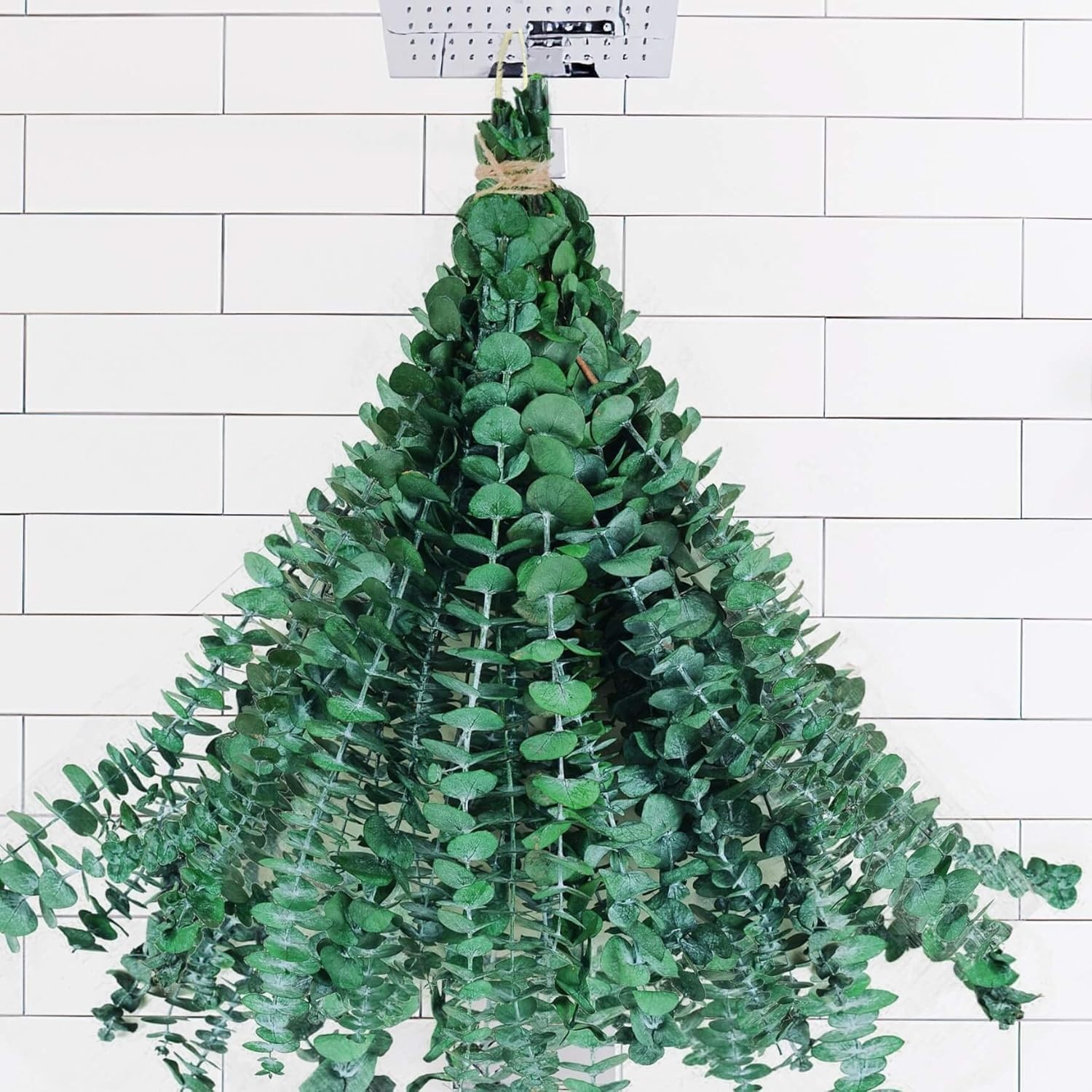 20 PCS Dried Preserved Eucalyptus for Shower, 17″ Real Natural Fresh Hanging Euc