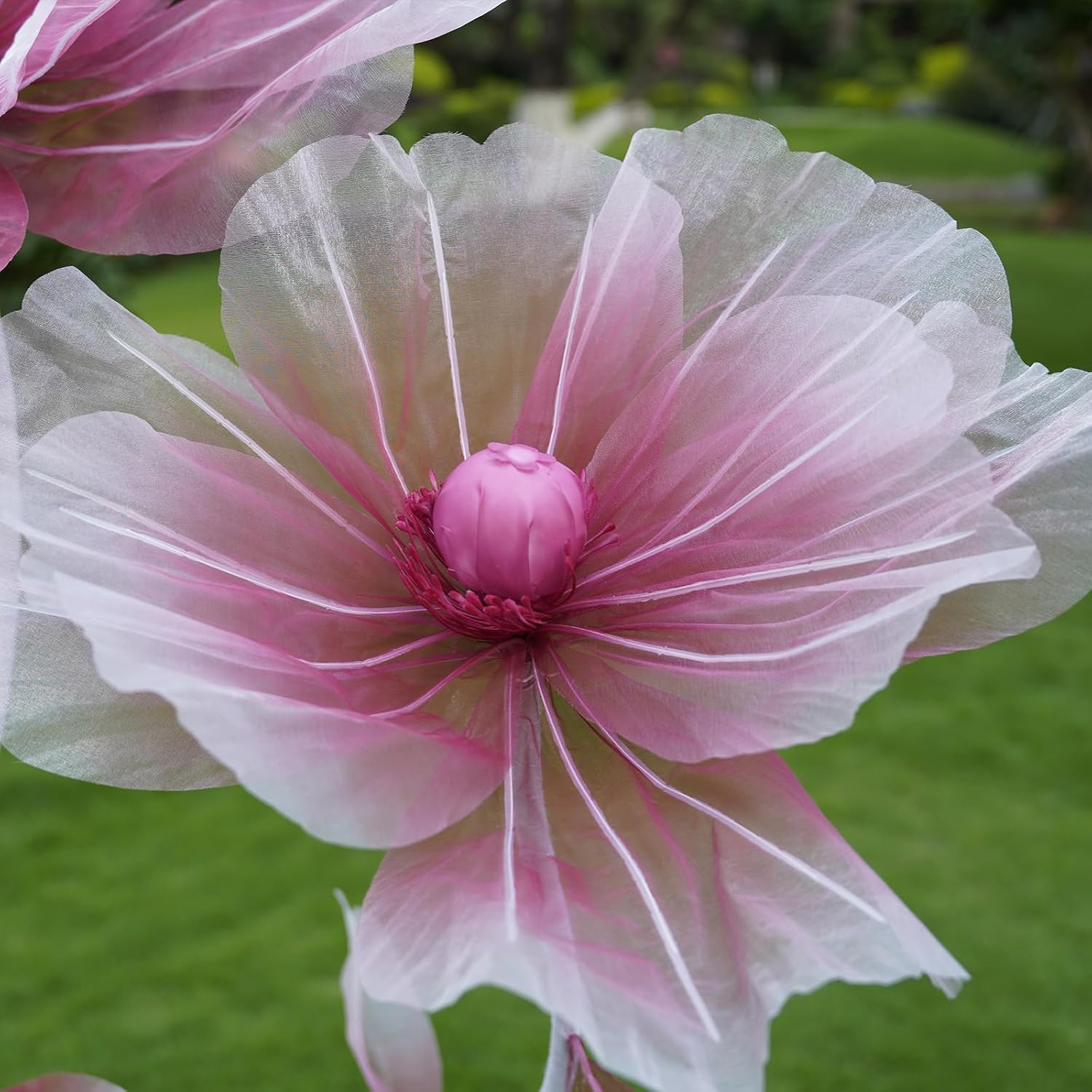Giant Flowers for Decoration with Stand,Oversized Artificial Flowers for Wedding