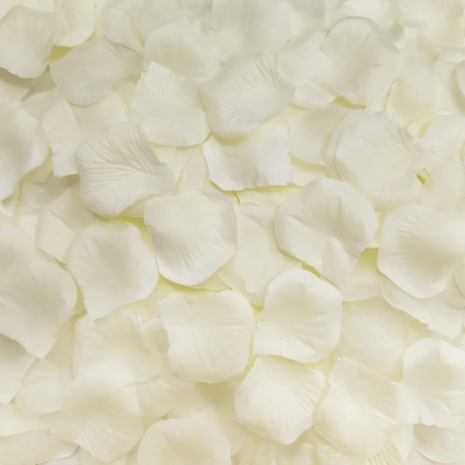 5000 Pcs Rose Petals Artificial Silk Flowers Petals, Ivory | Artificial Rose Pet