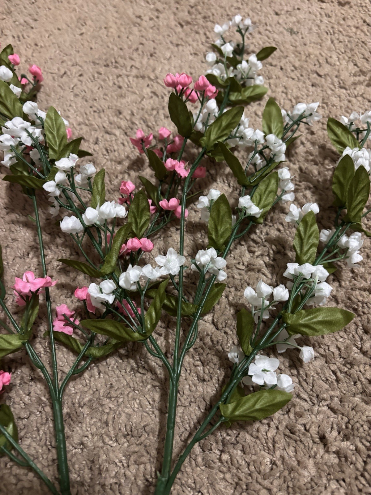 artificial baby’s breath flowers Bundle
