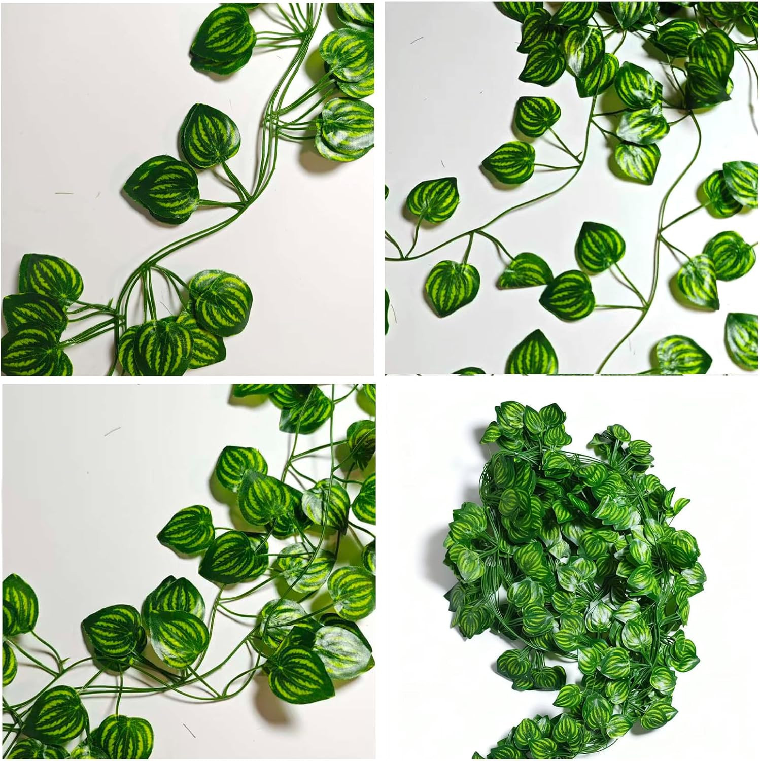 Fake Vines for Room Decoration Artificial Ivy Garland Hanging Vines Faux Vines D