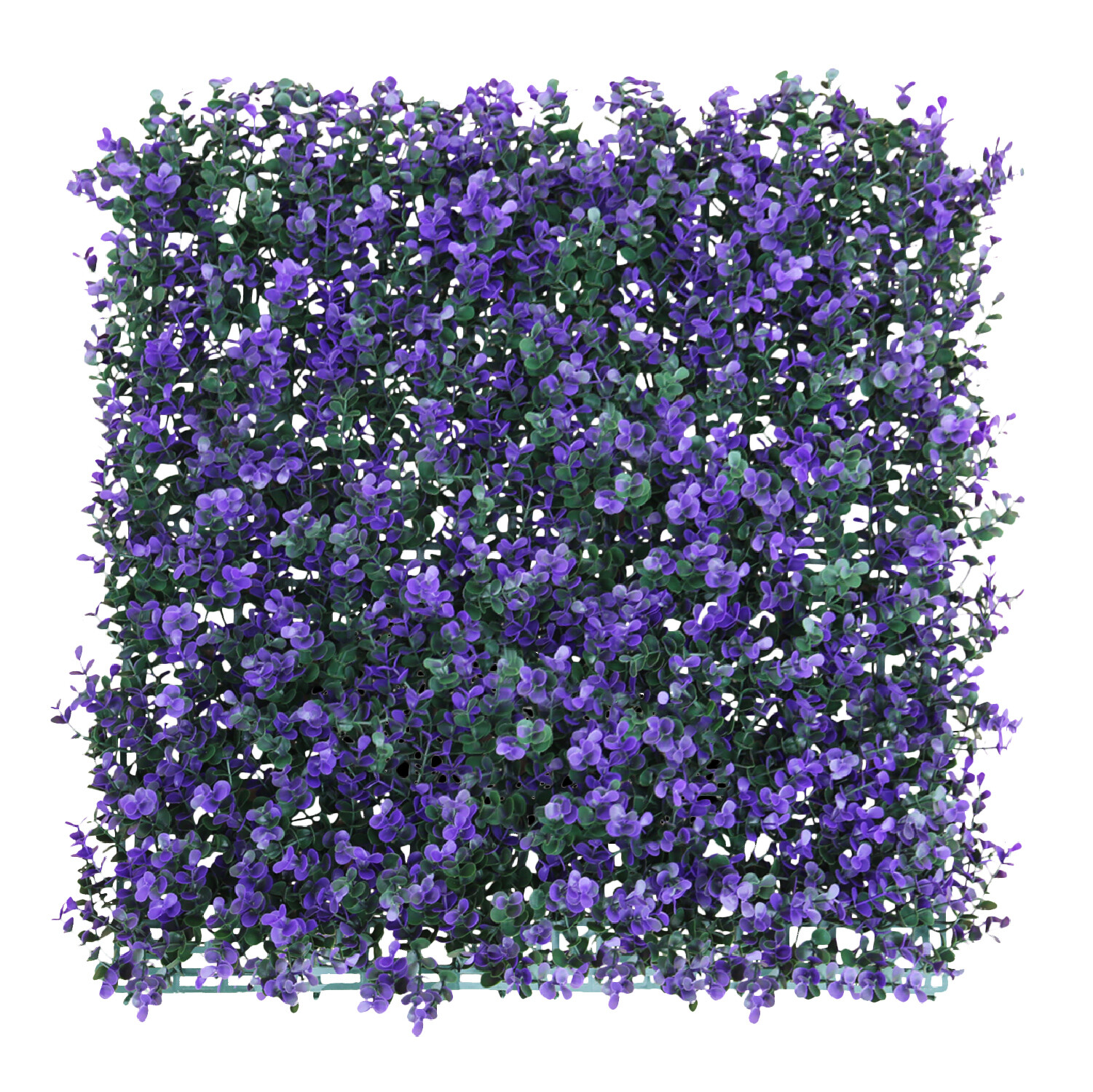 20″x20″ Artificial Purple Lavender Mat Faux Fence Panel Wall Decor Grass Hedge