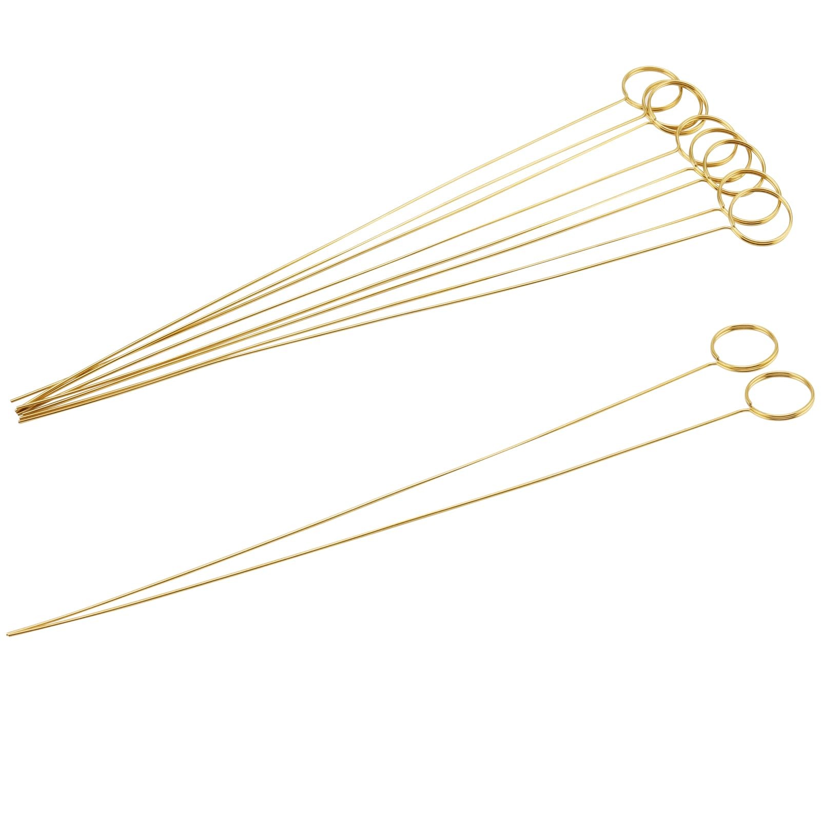 150 Pieces 13 Inch Metal Wire Floral Picks, 34 x 3cm Wire Place Card Holder, …
