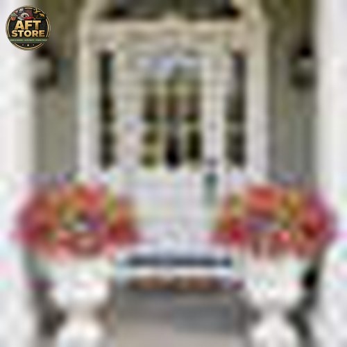 Primrue 24 Bundles Artificial Flowers for Outdoor Decoration
