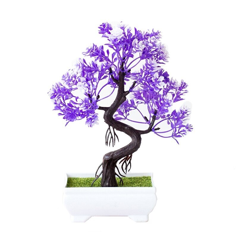 New Bonsai Tree Artificial Plants For Decoration Artificial Bonsai Potted Flower