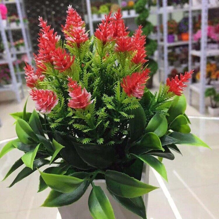 Artificial Faux Plants Tree In Pot Garden Home Indoor Outdoor Office Decoration