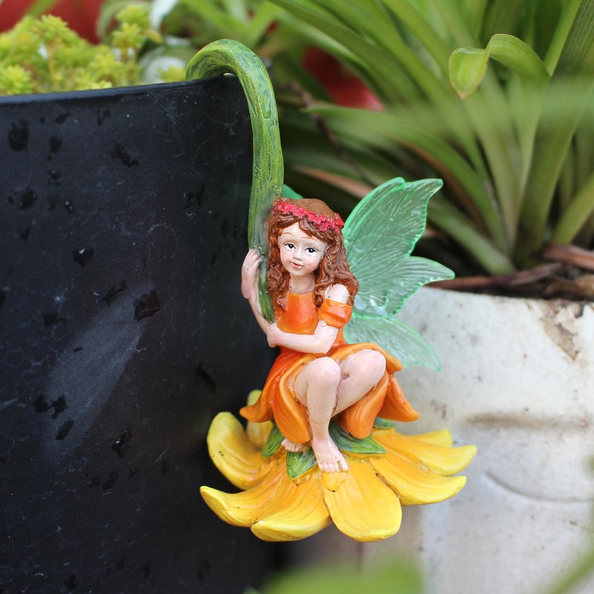 3pc Tree Vine Flower Fairy Diy Garden Bonsai Pendant Home Decor Craft