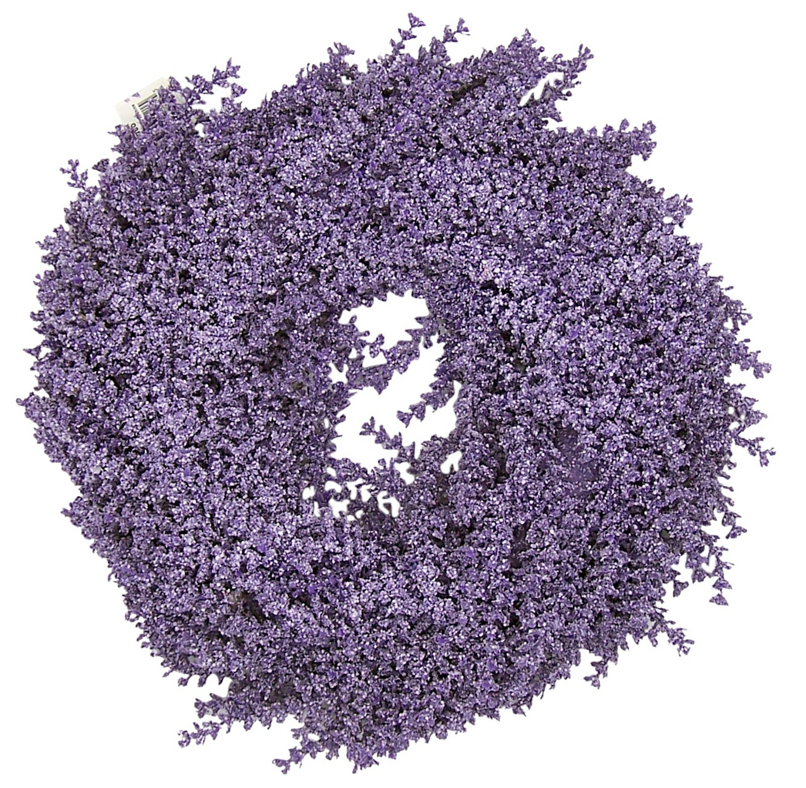 Artificial Lavender Wreath, Farmhouse Décor, 16 Inches