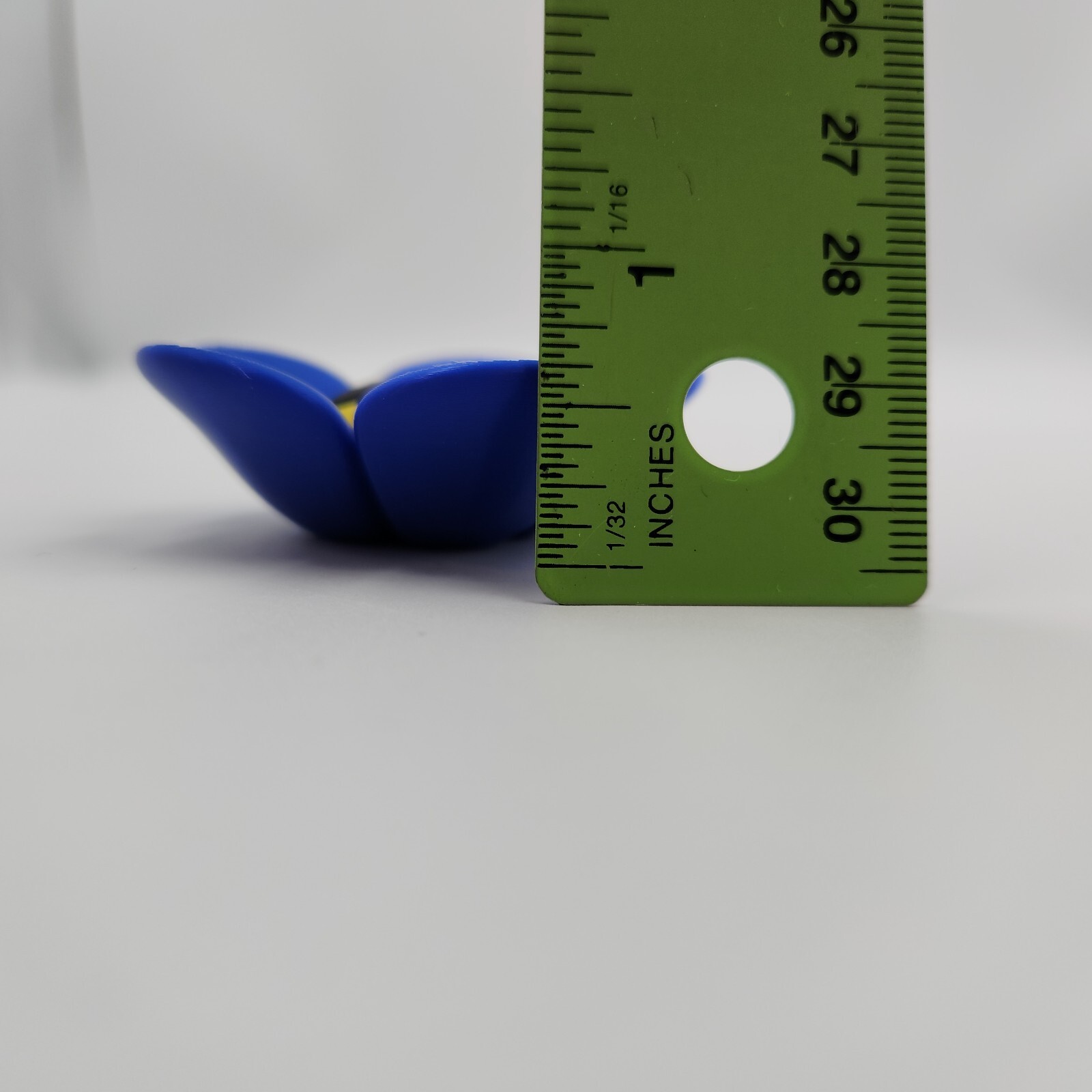 3D Printed Flower Magnets Multicolor 3 Piece Set Holds 2+ Pieces of Paper