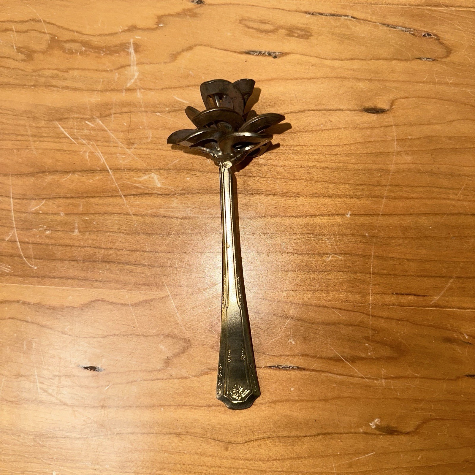 Handmade Silver Steel Metal Rose Metal Flower Welded