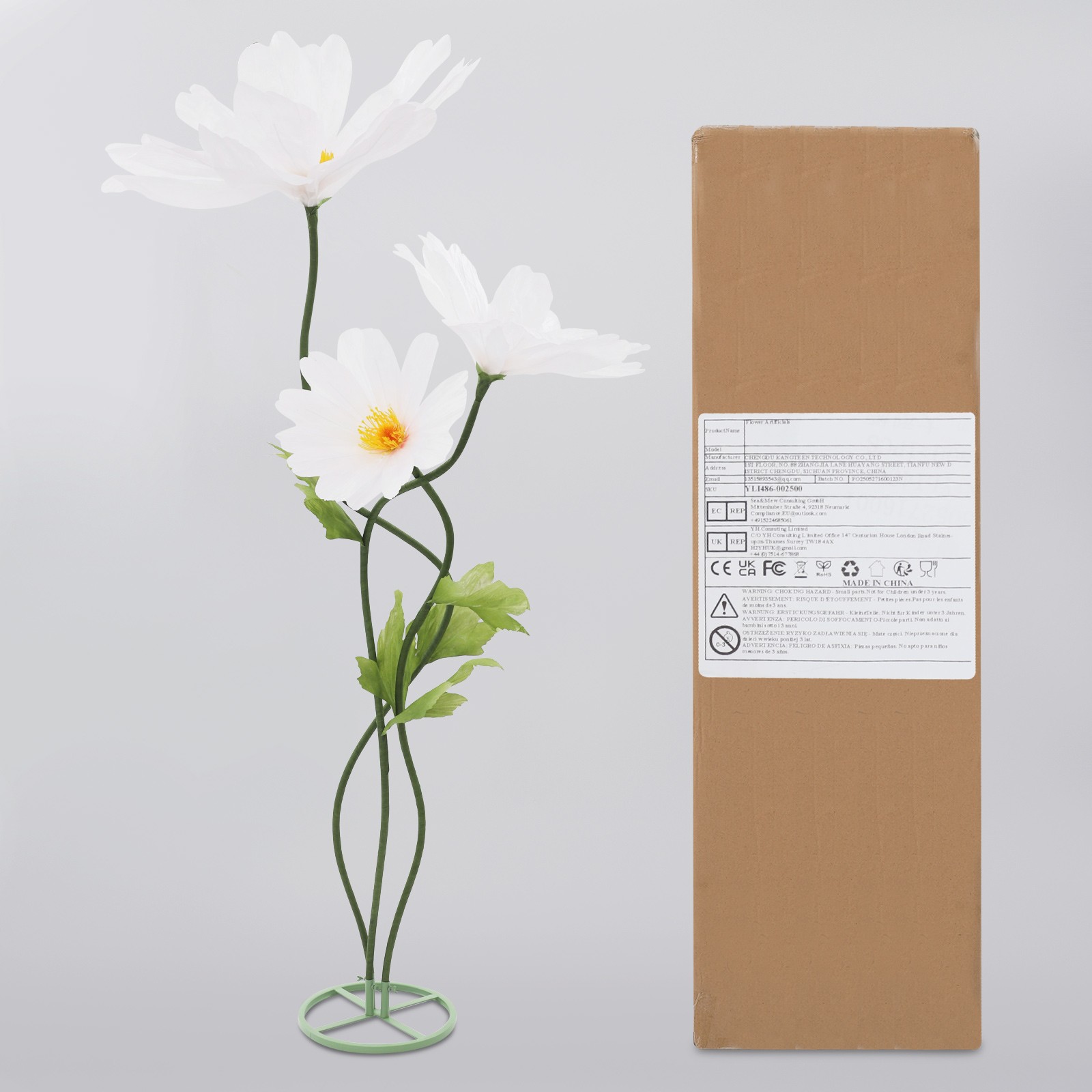 Giant Artificial Paper Flowers for Wedding Decoration Large Artificial Flower