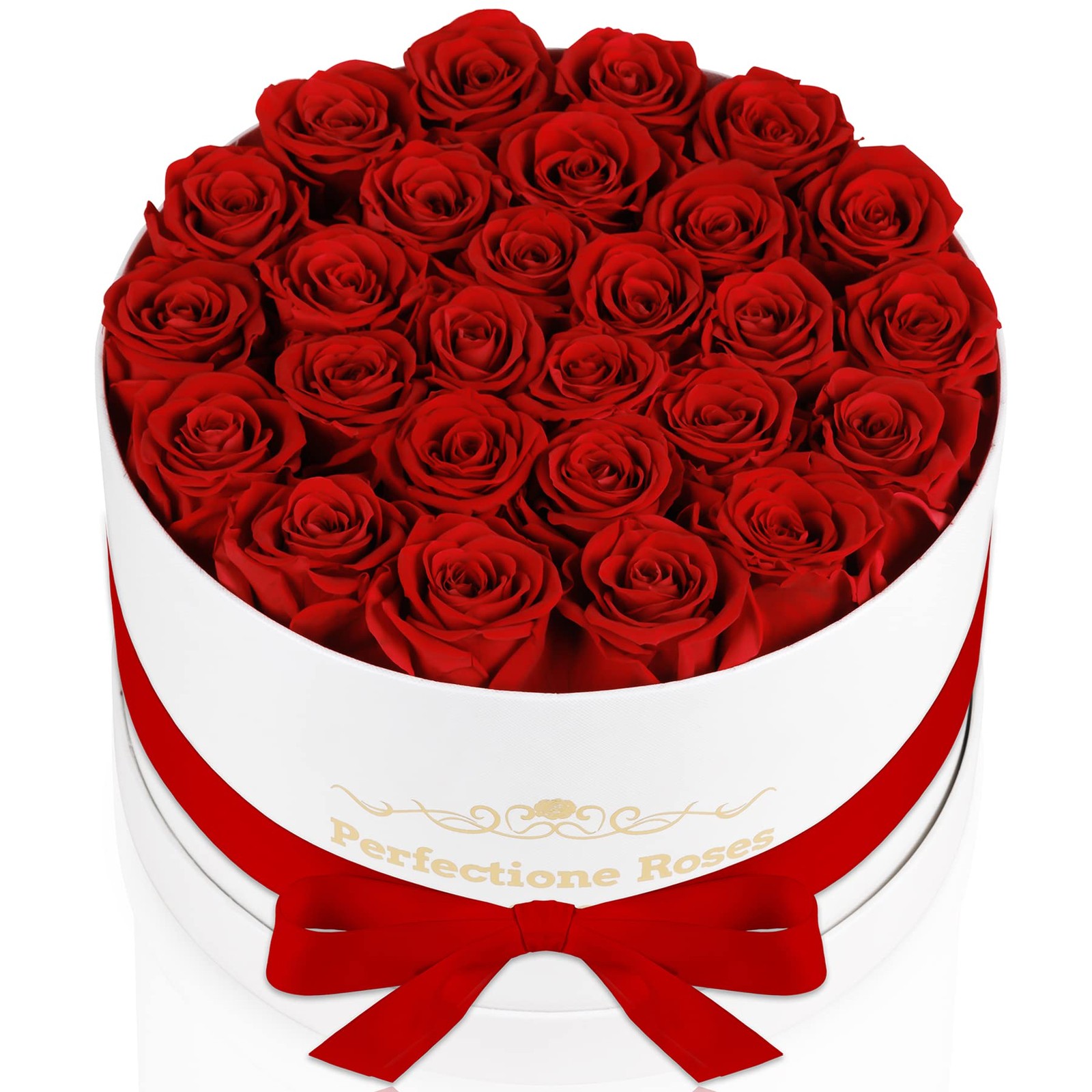 Perfectione Roses 27 Roses in a Box, Mothers Day Rose, Preserved Flowers for …