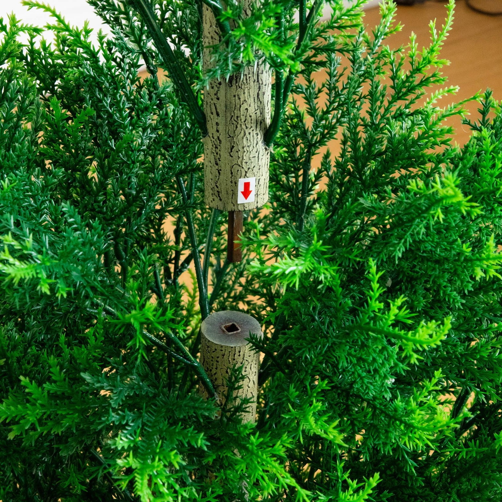 Nearly Natural 4ft UV Resistant Artificial Cypress Tower Tree (Indoor/Outdoor)