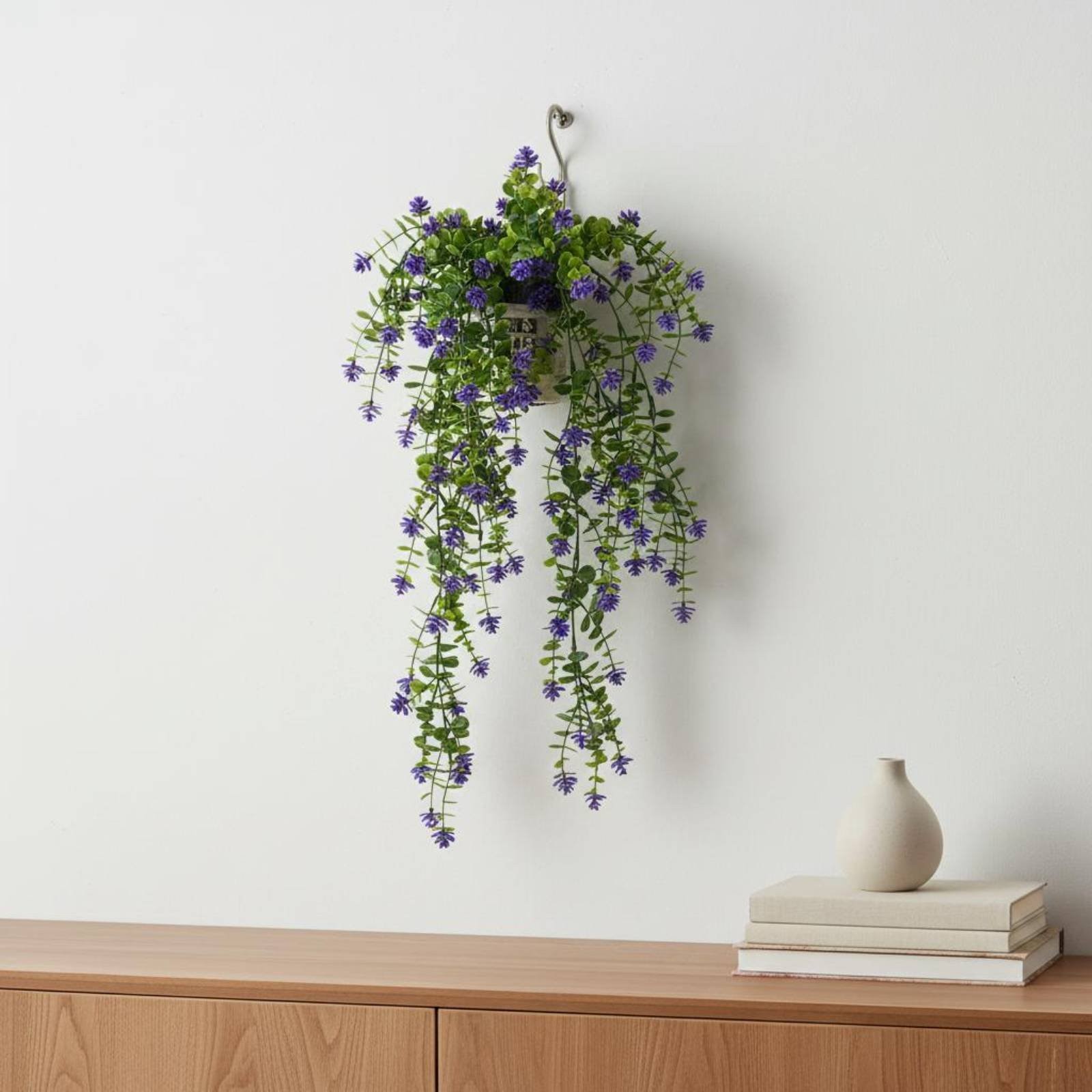 Hanging Flower Trailing Greenery Realistic Appearance Artificial Eucalyptus