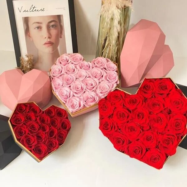Preserved Flower Forever Eternal Rose Box