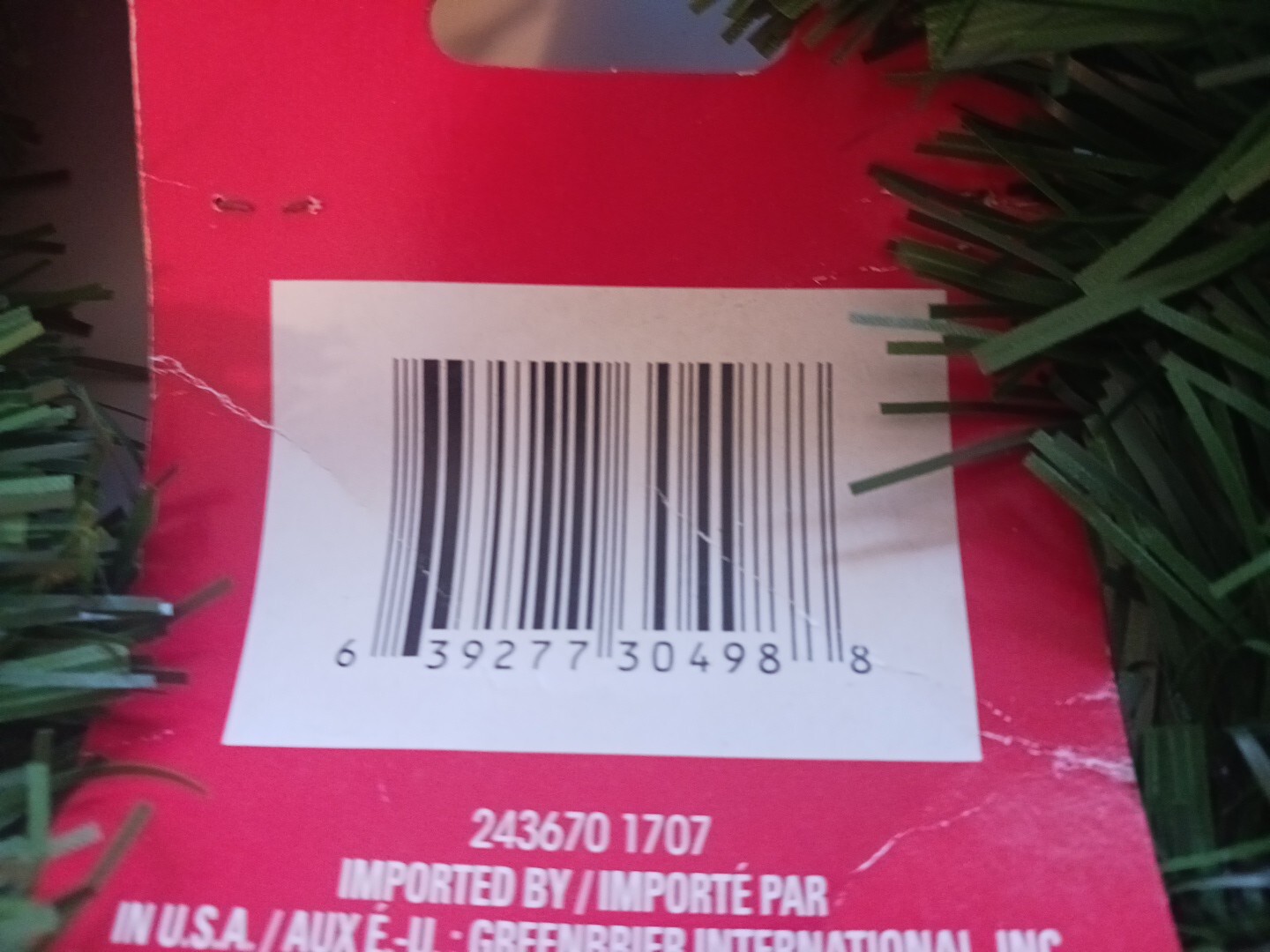 Christmas House 15 Ft Green Pine Garland (Pack of 2)