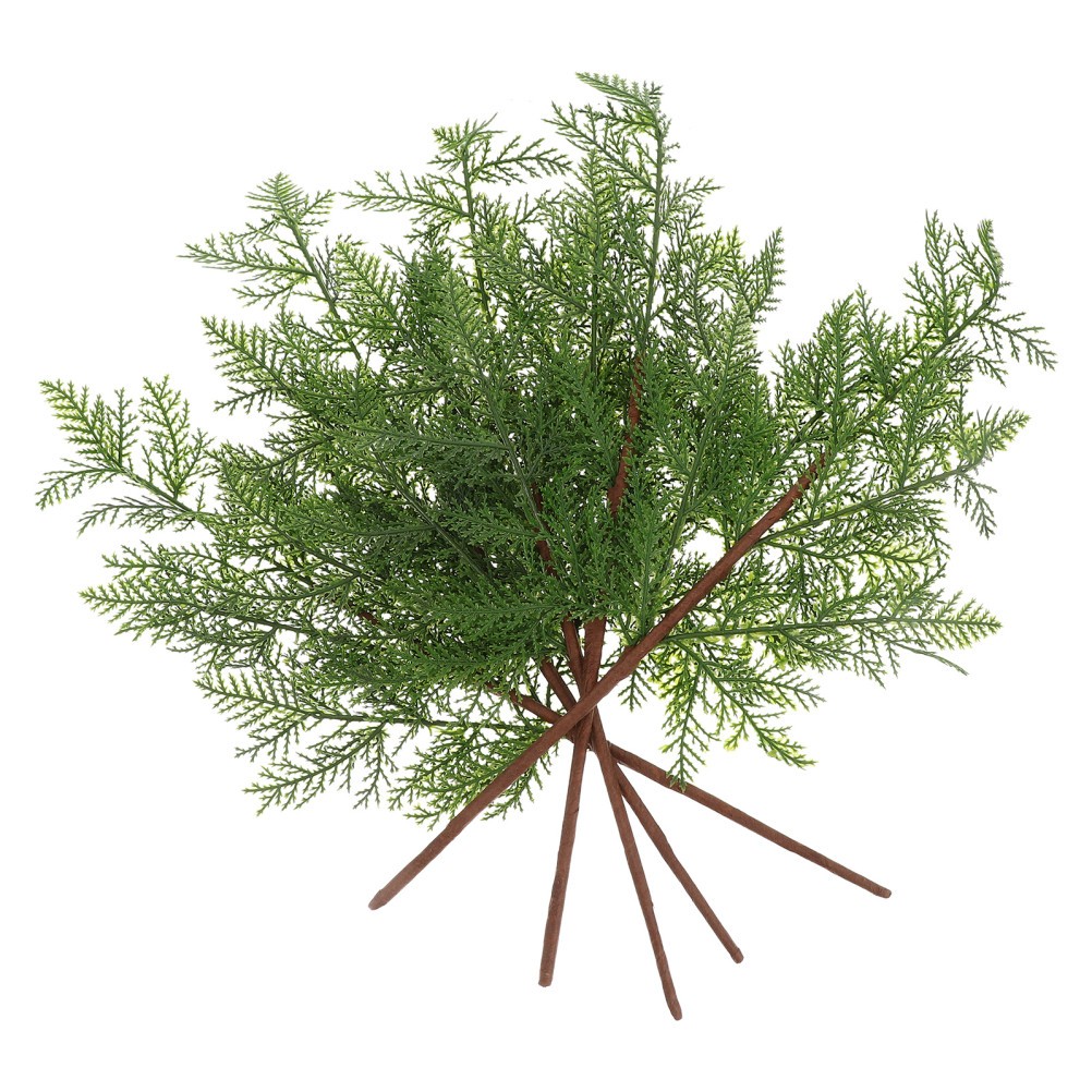 5 Pcs Pine Branches for Crafts Lifelike Decor Artificial Bouquets