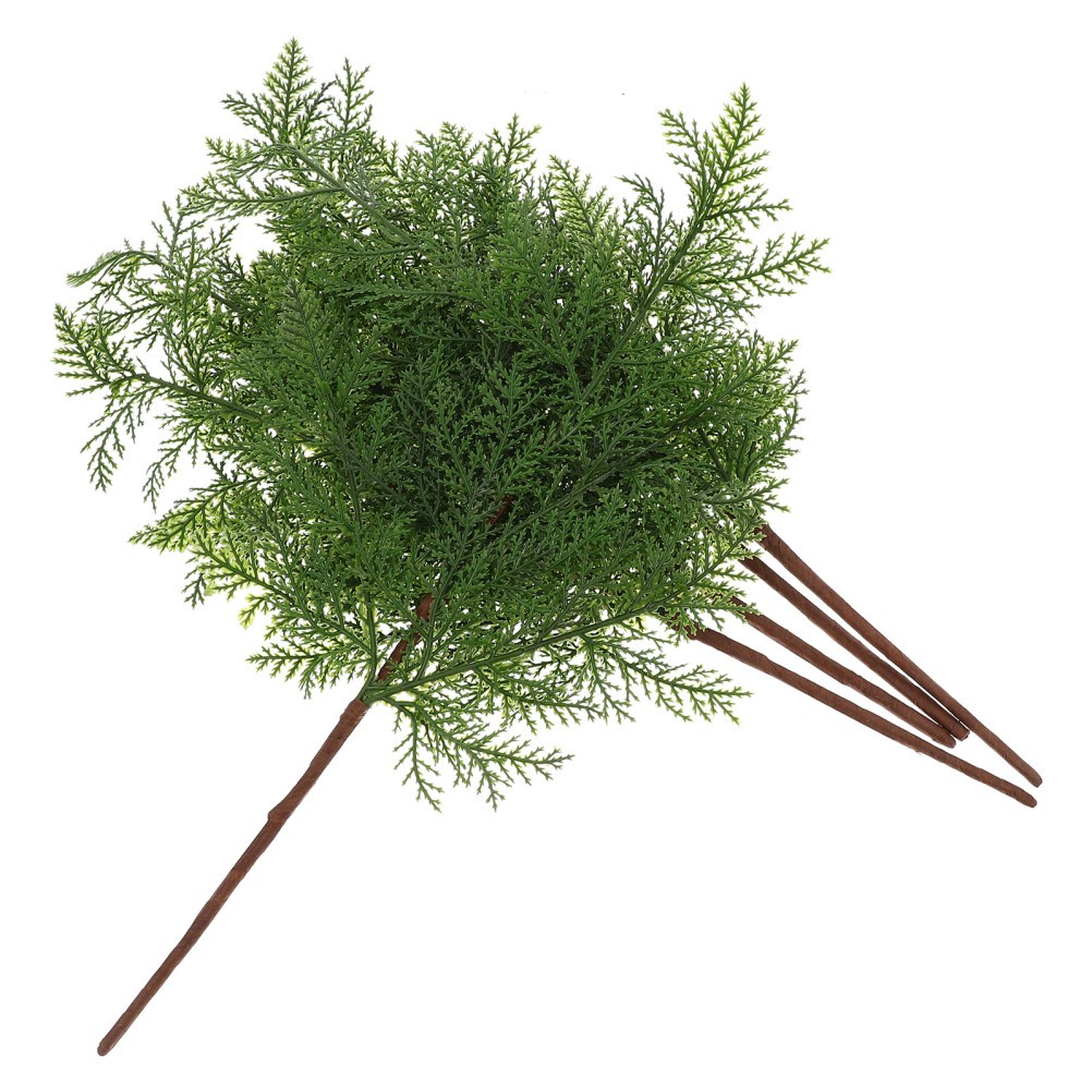 5 Pcs Pine Branches for Crafts Lifelike Decor Artificial Bouquets